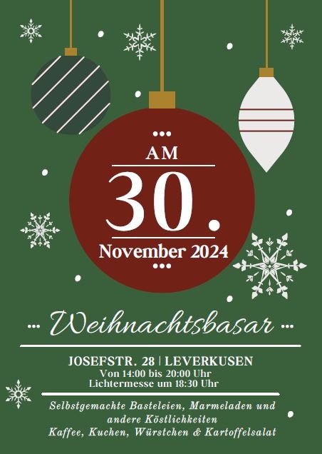 Weihnachtsbasar Joseph